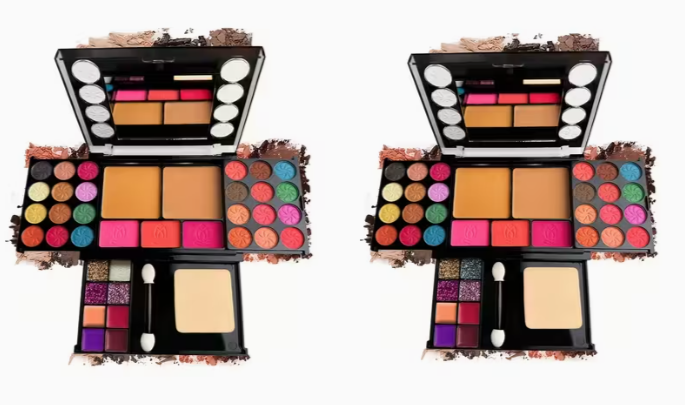 37-Piece Complete Makeup Set – Multi-functional Tray for Beginners & Beauty Lovers